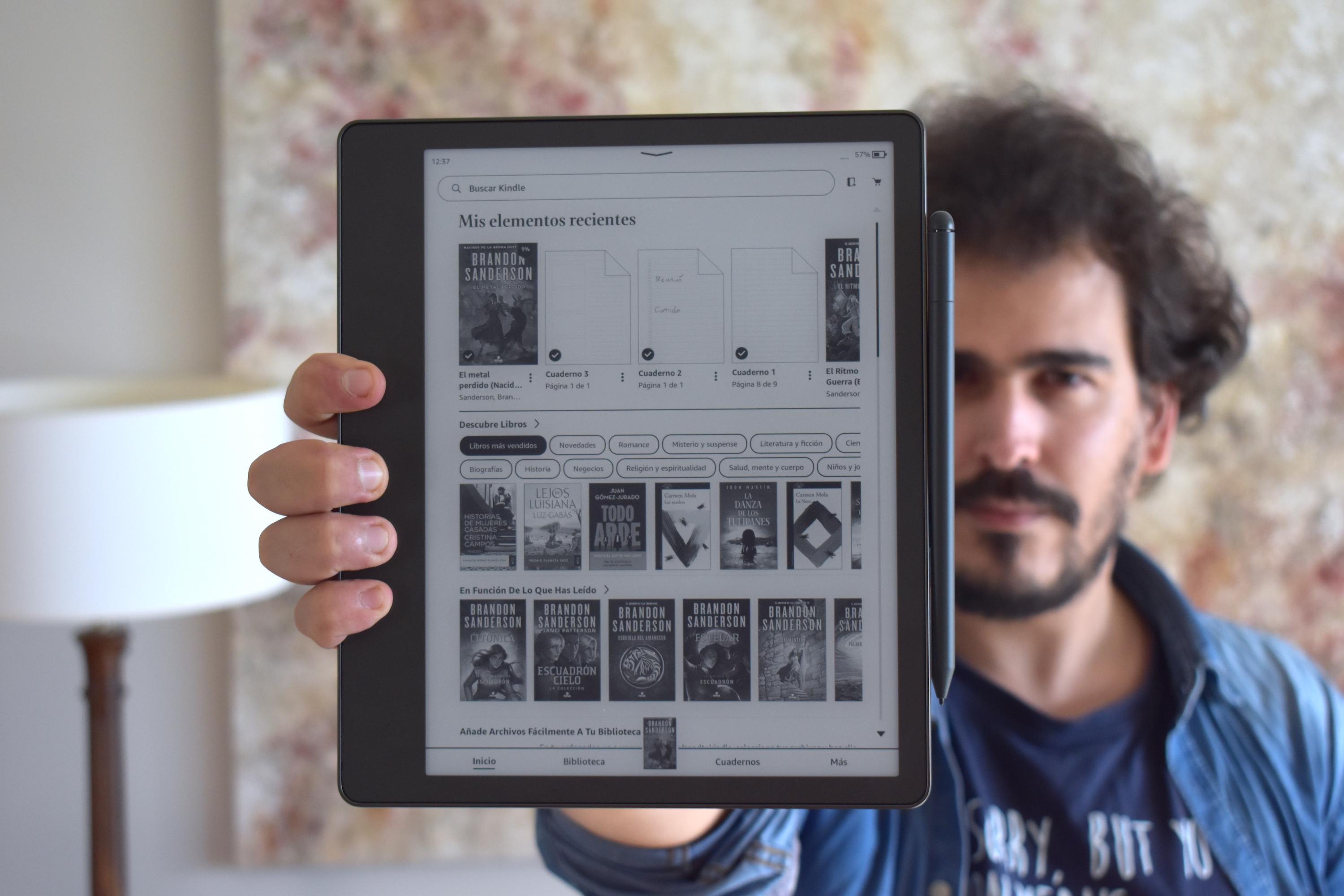 Cómo hacer que un Kindle Amazon muestre la portada de un libro en la pantalla de bloqueo
